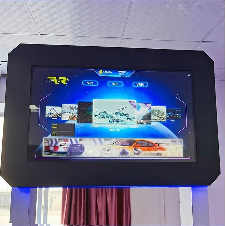 Futuristic 9D Virtual Reality Roller Coaster Simulator - Image 9