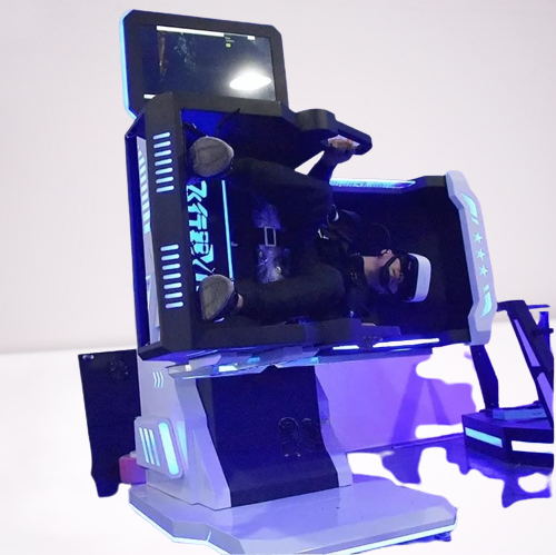 Futuristic 9D Virtual Reality Roller Coaster Simulator