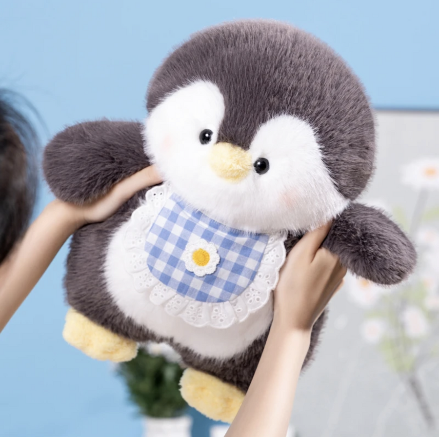 Fluffy Cuddly Happy Penguin Plush - Image 3