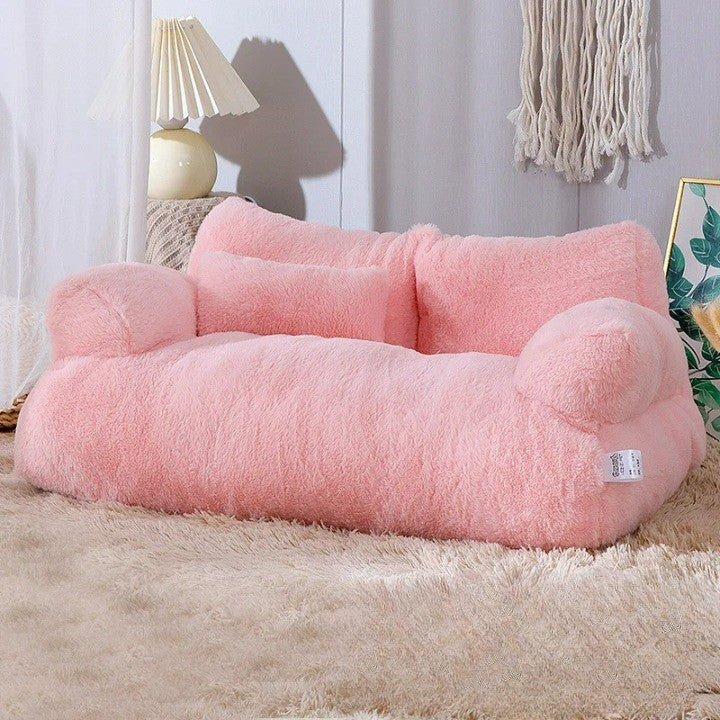 Four-Season Large Plush Pet Sofa - Image 5