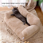 Four-Season Large Plush Pet Sofa