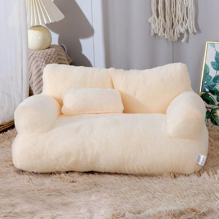Four-Season Large Plush Pet Sofa - Image 6