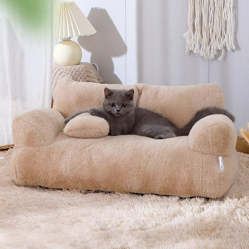 Four-Season Large Plush Pet Sofa - Image 0