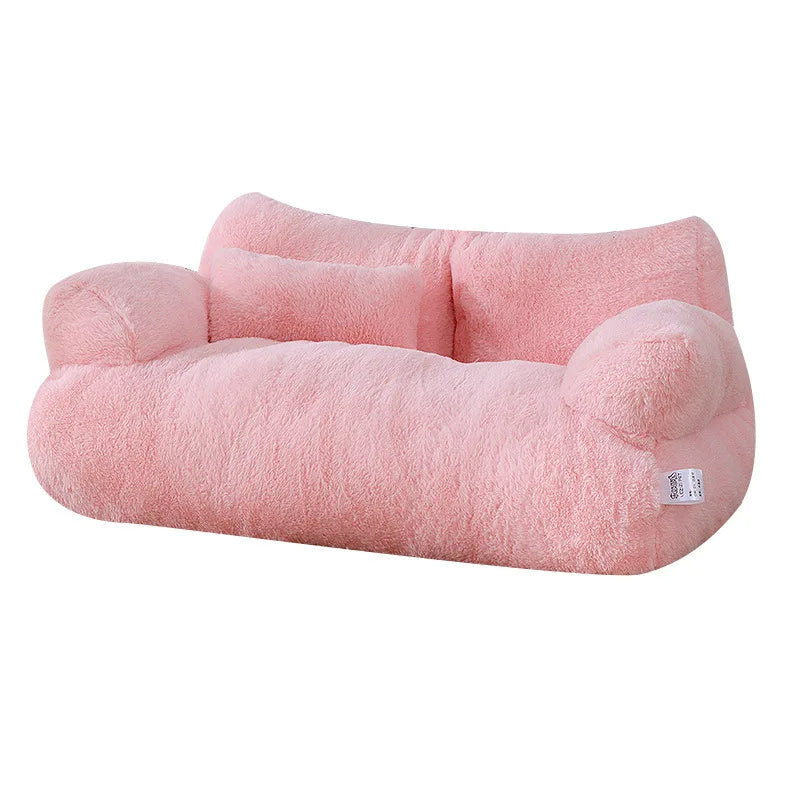 Four-Season Large Plush Pet Sofa - Image 7