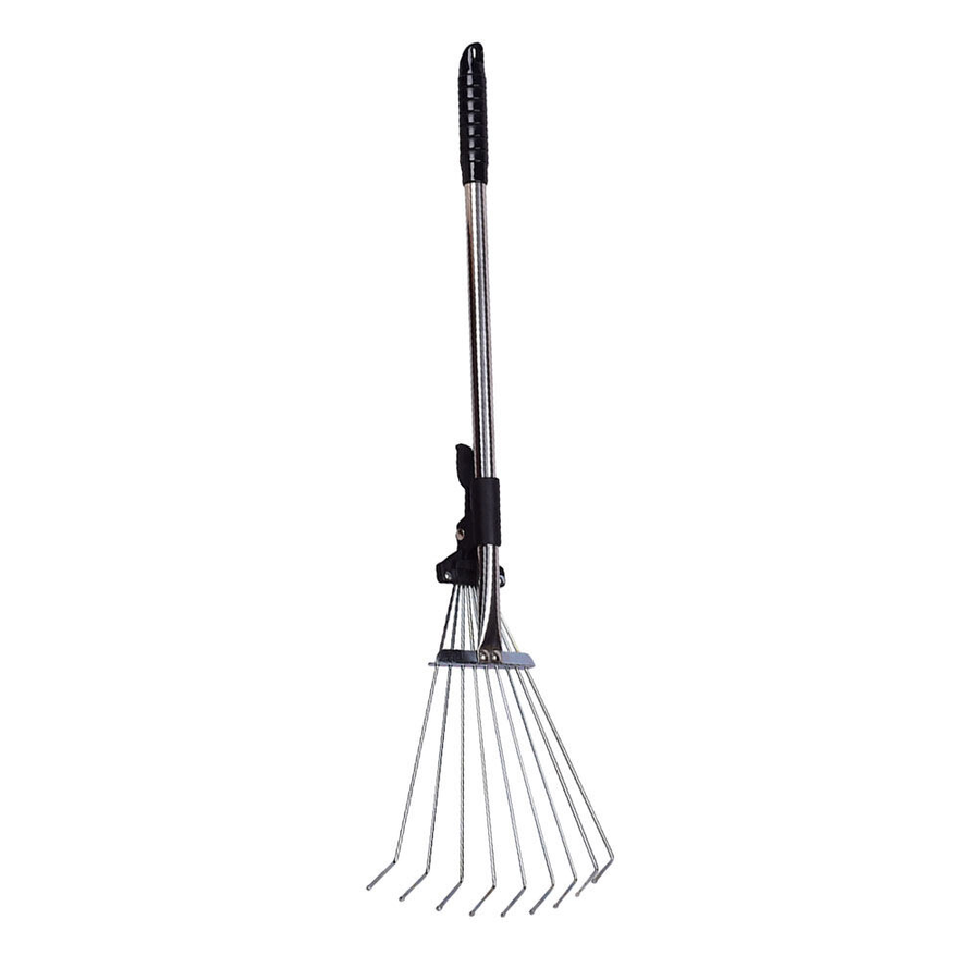 Garden Helper Telescopic Yard Cleaner Leaf Rake - Image 5