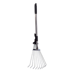 Garden Helper Telescopic Yard Cleaner Leaf Rake