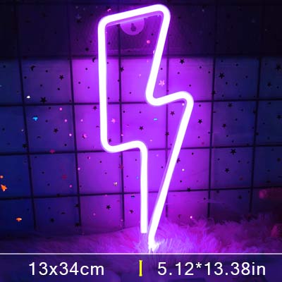 Led Lightning Neon Sign Wall Decor - Image 12