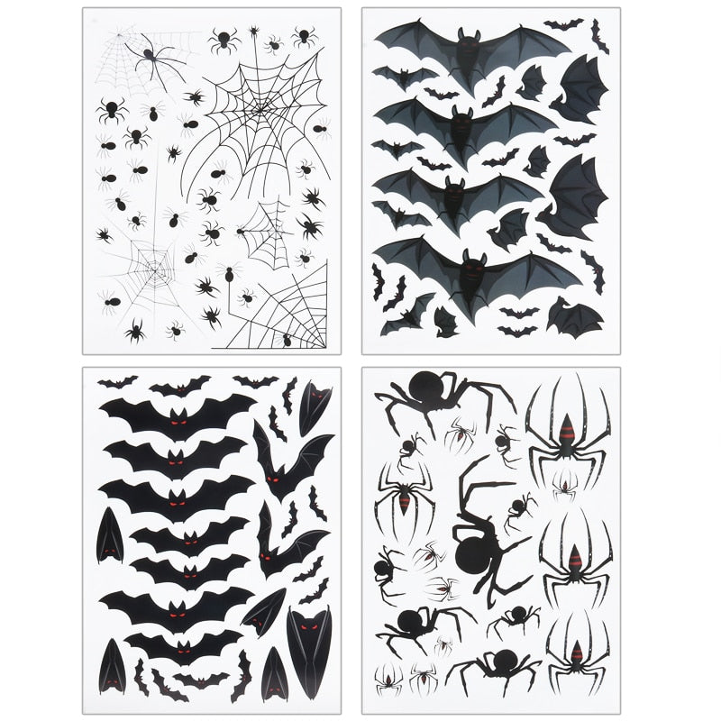 Bloody Handprint Stickers Halloween Decor - Image 24