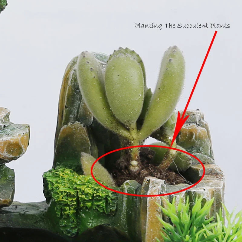 LED Waterfall Color-Changing Relaxing Fountain - Image 3