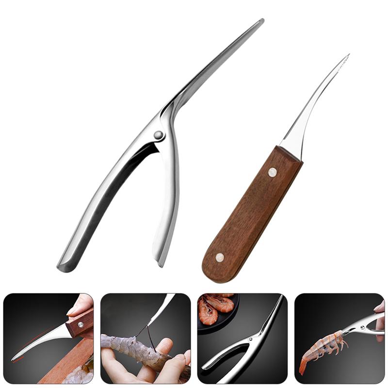 2Pcs Stainless Steel Shrimp Peeler Set - Image 5