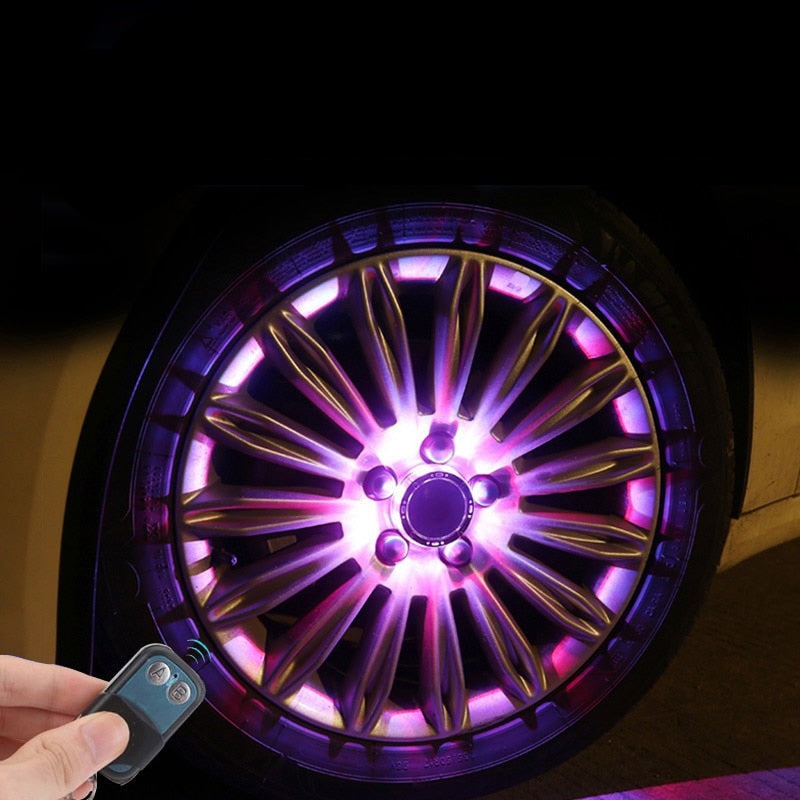 Car Tire Solar Light Set - Image 0