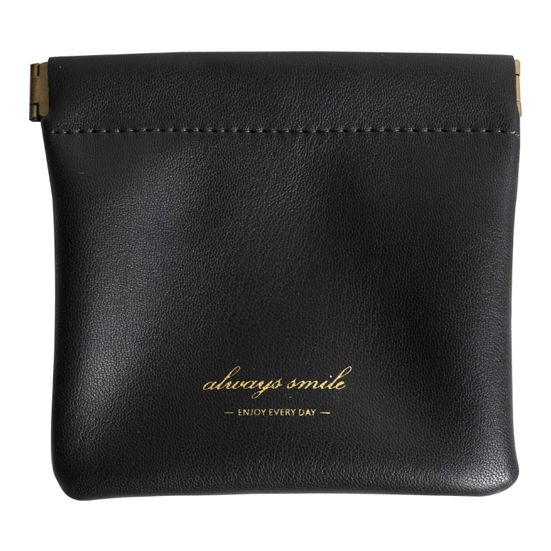 Waterproof Mini Leather Makeup Bag - Image 8