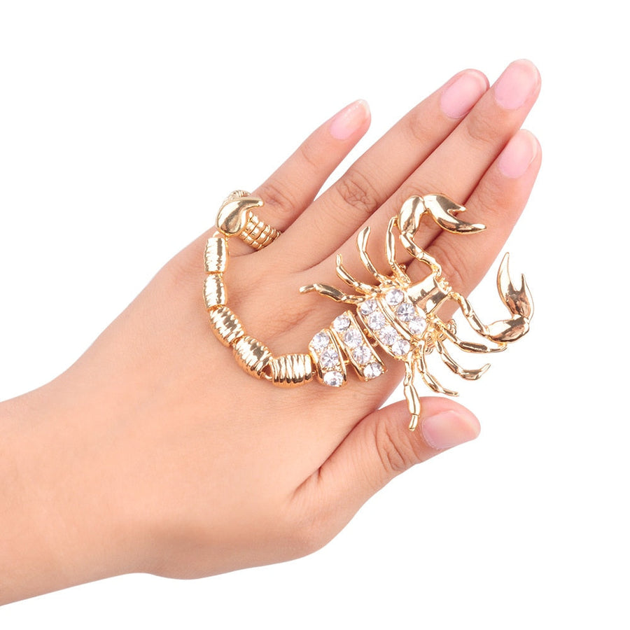 Scorpion Punk Crystal Ring - Image 5