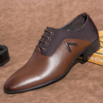 Urban Elite Leather Business Men Casual Oxford Shoes