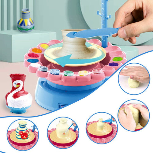 Kids Mini Electric Pottery Machine - Image 0