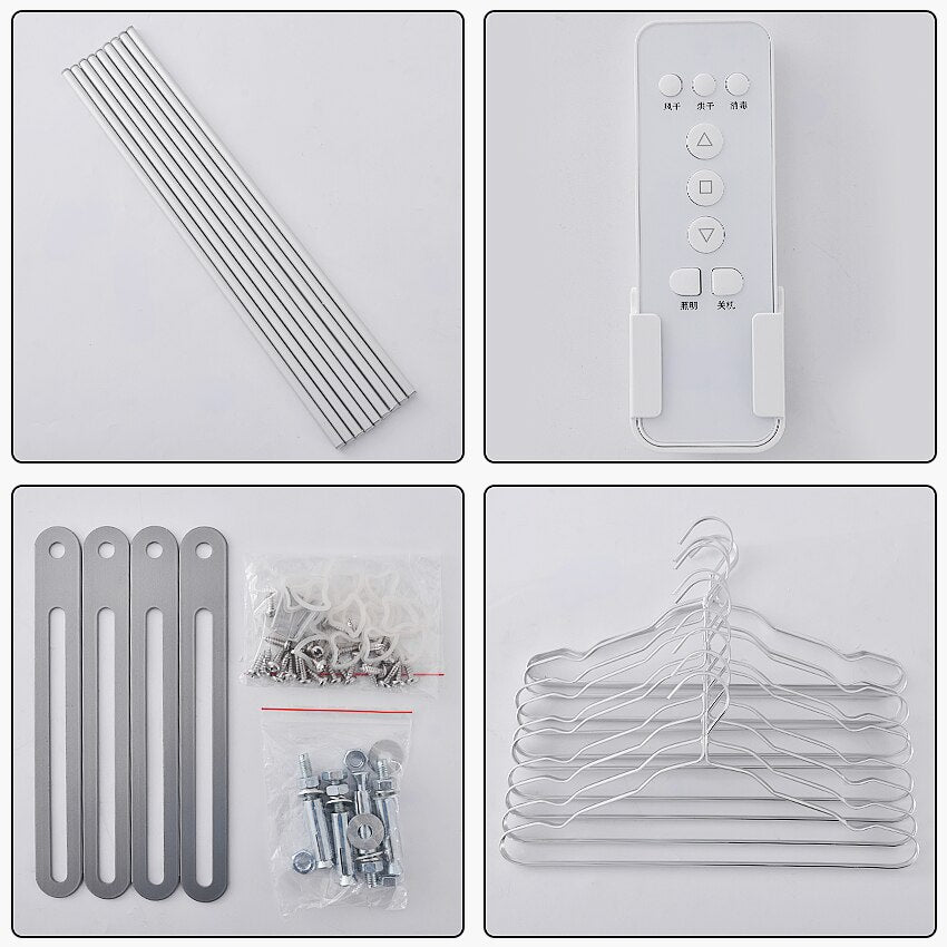 Automatic Telescopic Electric Remote Drying Rack - Image 5