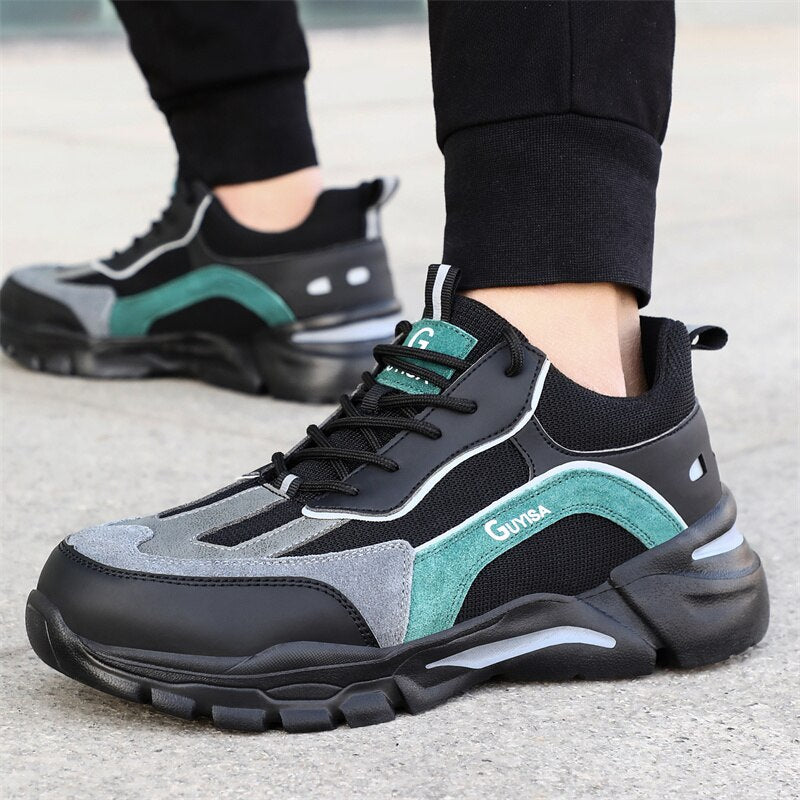 Armored Heavy-Duty Men Safety Shoes - Image 9