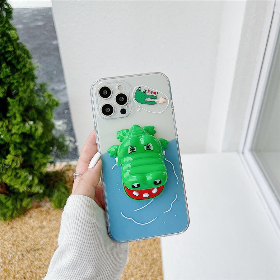 Crocodile Bite iPhone Case - Image 3