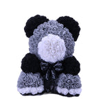 Artificial Rose Flowers Teddy Bear