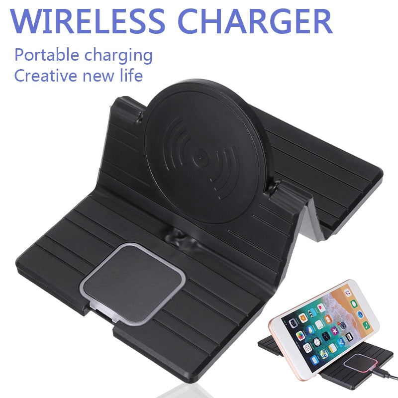 Wireless Charging Phone Holder Pad