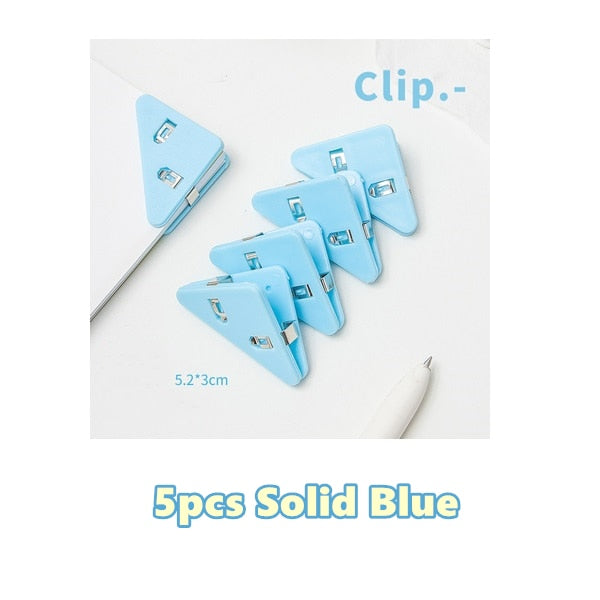 Easy Mark Colorful Triangle Book Corner Clip - Image 14