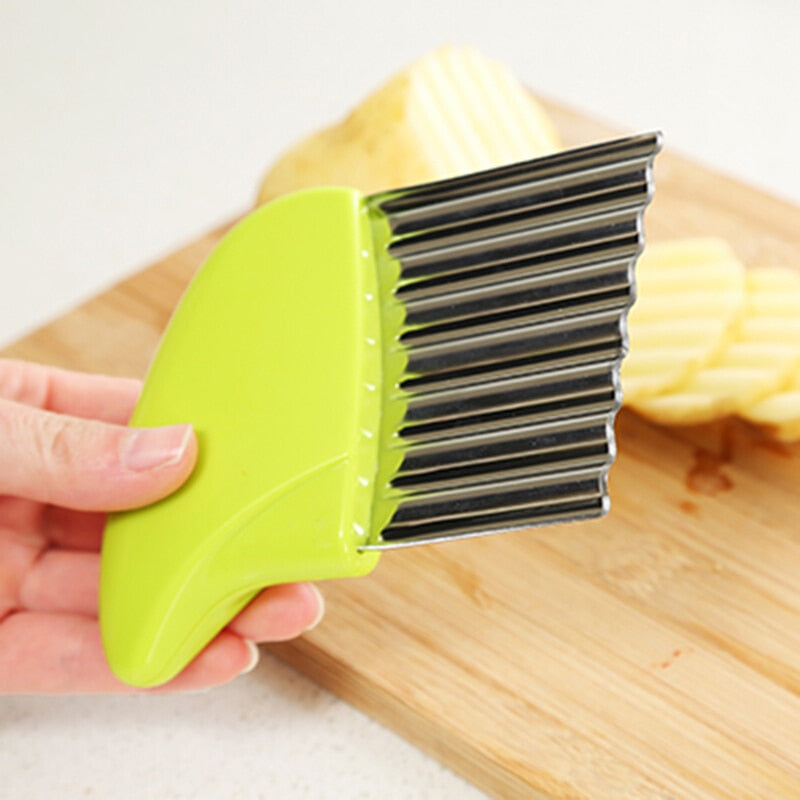 Speed Cut Wrinkle Manual Potato Chips Slicer - Image 0