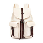 Canvas Unisex Large Capacity Retro Backpack