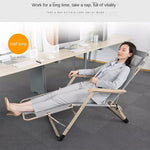 Foldable Metal Modern Camping Lounge Chair