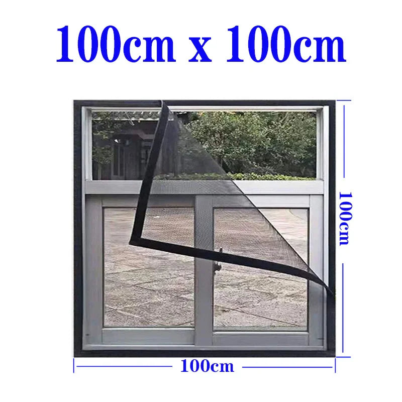 Adjustable Invisible Anti-Mosquito Washable Window Net - Image 6