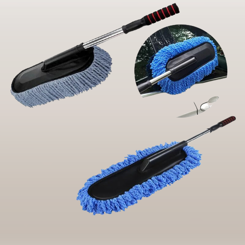 Pro Clean Universal Retractable Car Waxing Brush Set - Image 7