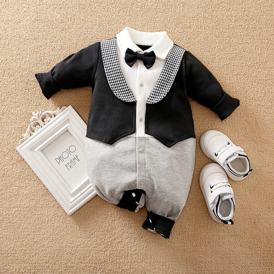 Newborn Baby Gentleman Jumpsuit - Image 7