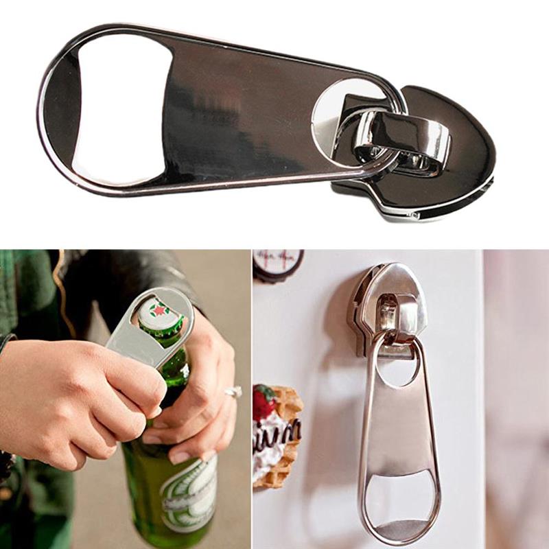 Magnetic Zipper Bottle Opener - Image 0