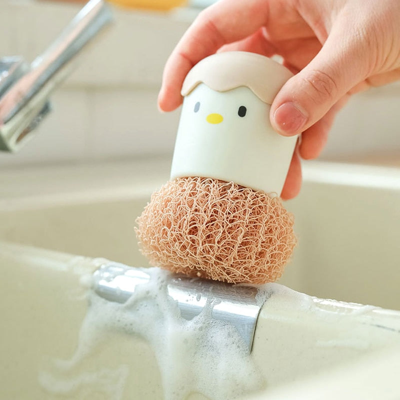 Surprise Egg Kitchen Cleaning Brush - Image 1