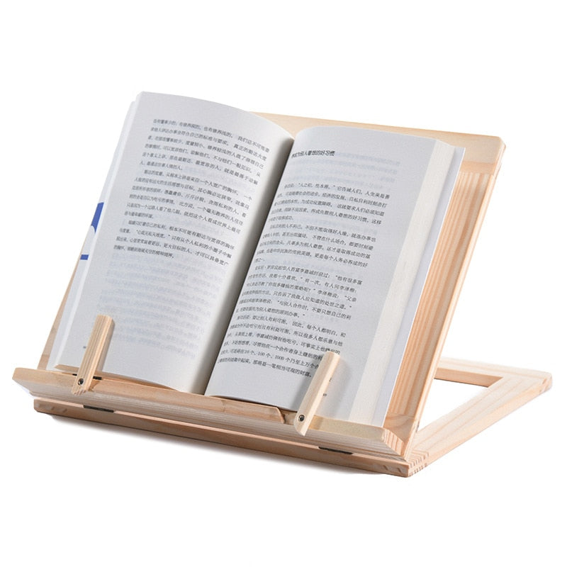 Creative Bookworm Wooden Tablet Stand - Image 4