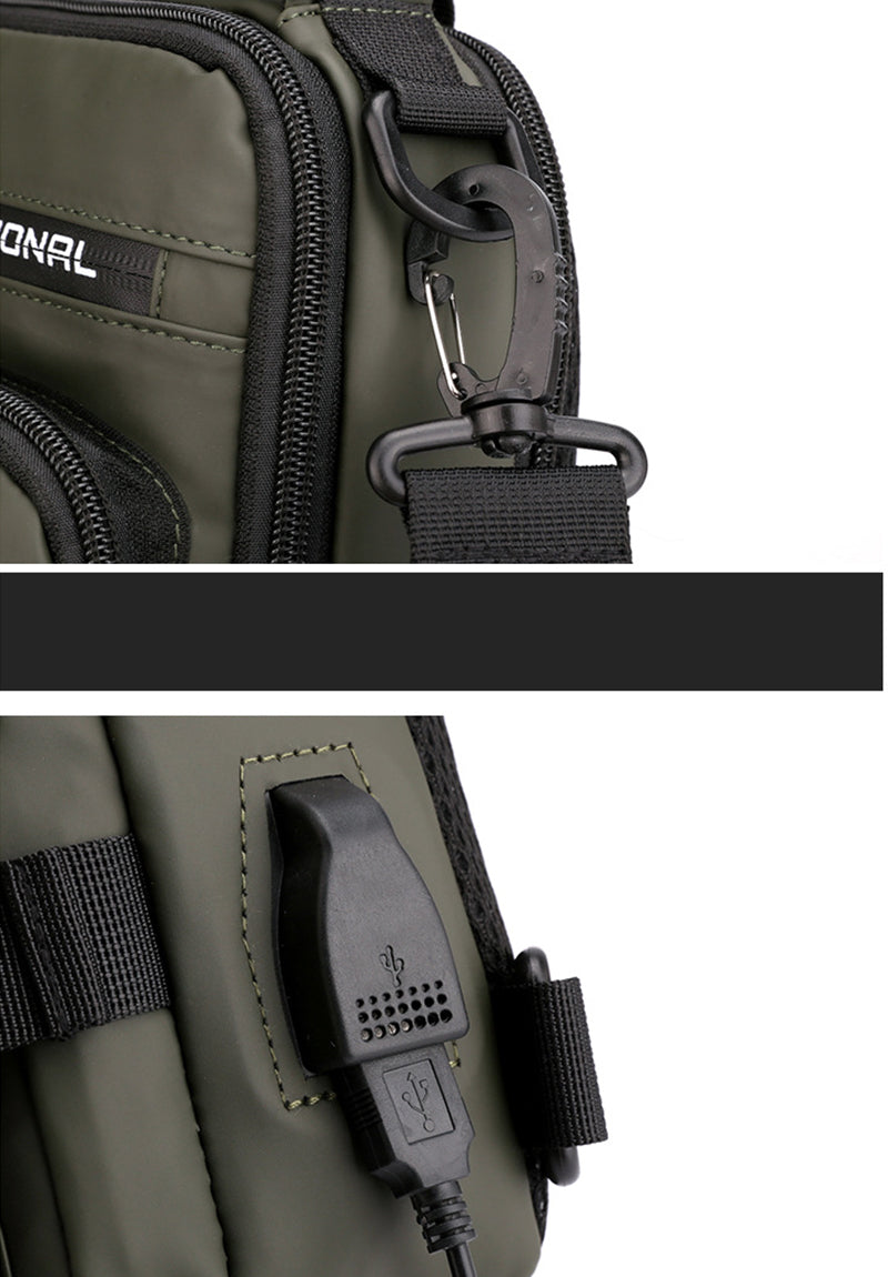 Elegant USB Charging Mini Crossbody Bag - Image 4