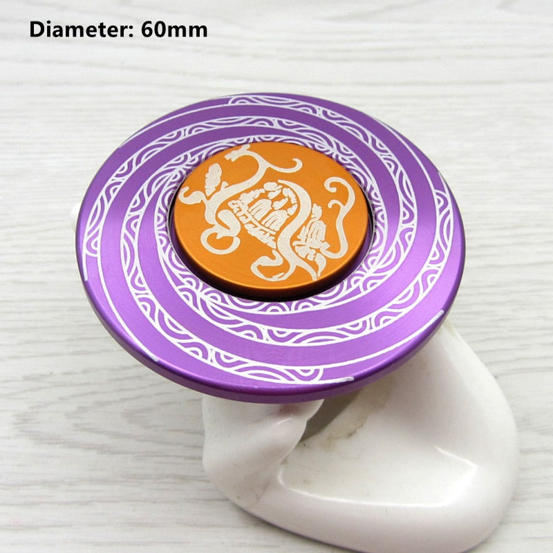 Creative Metal Ying Yang Fidget Spinner - Image 4