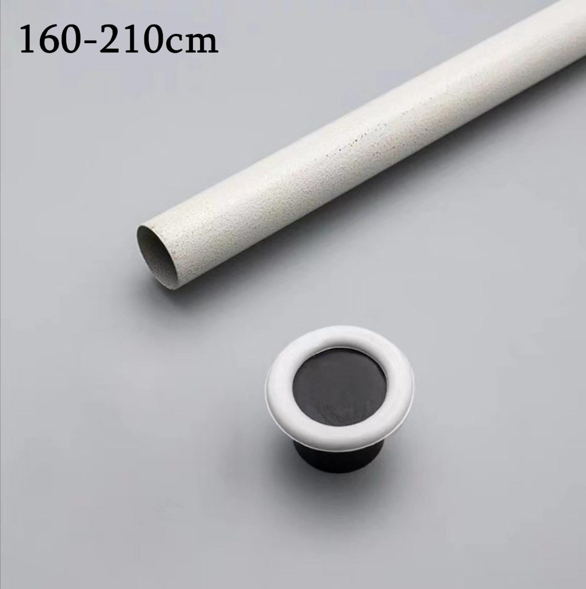 Punch-Free Adjustable Curtain Hanging Rod