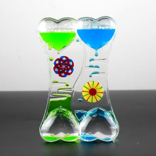 Double Floating Hearts Hourglass - Image 1
