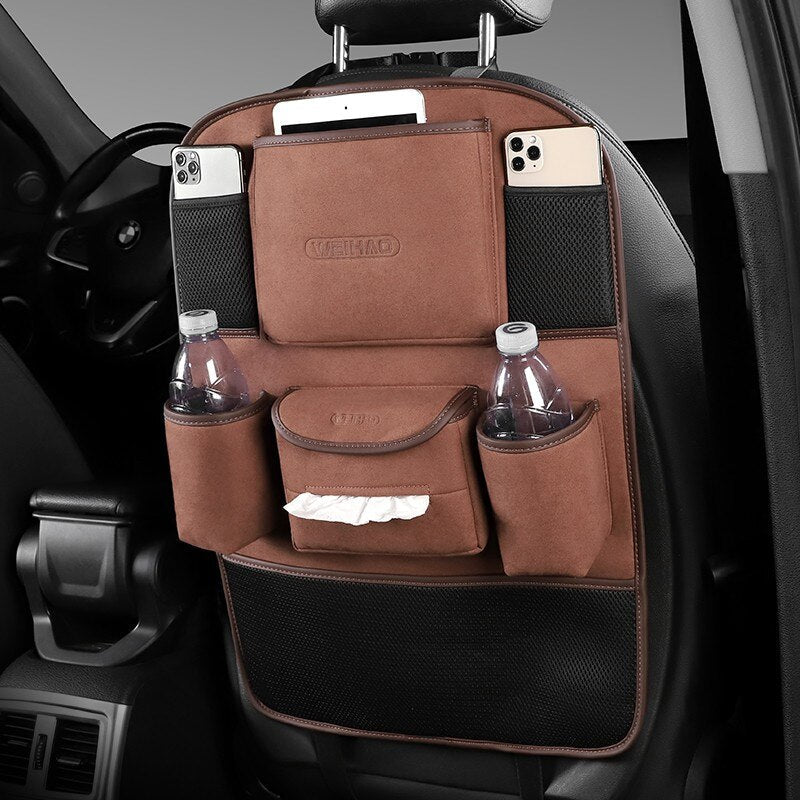 Multi-Pocket Car Back Seat Storage Organizer - Image 1