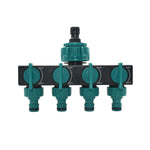 4-Way Garden Tap Water Splitter