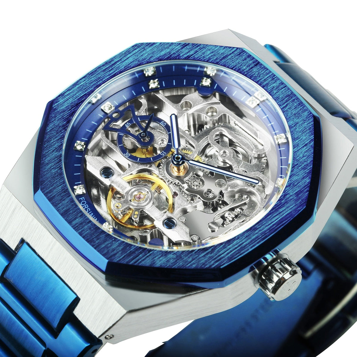 Royale Skeleton Mechanical Men Watch