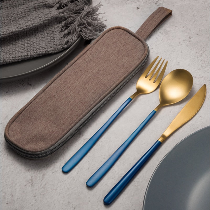 Stainless Steel Elegant Table Tableware - Image 10