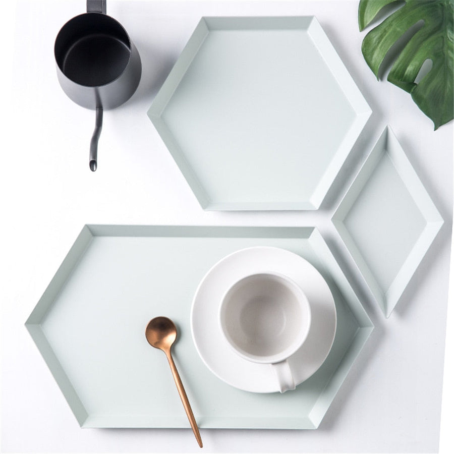 Nordic Style Geometric Tray - Image 0