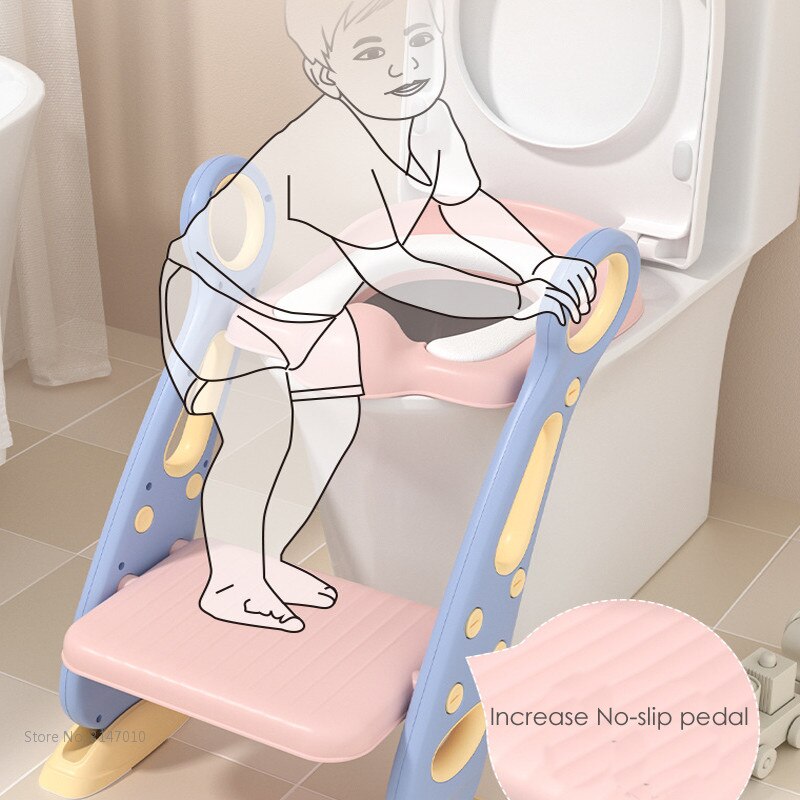 Baby Potty Training Detachable Anti-slip Potty Kit with Ladder - Image 5