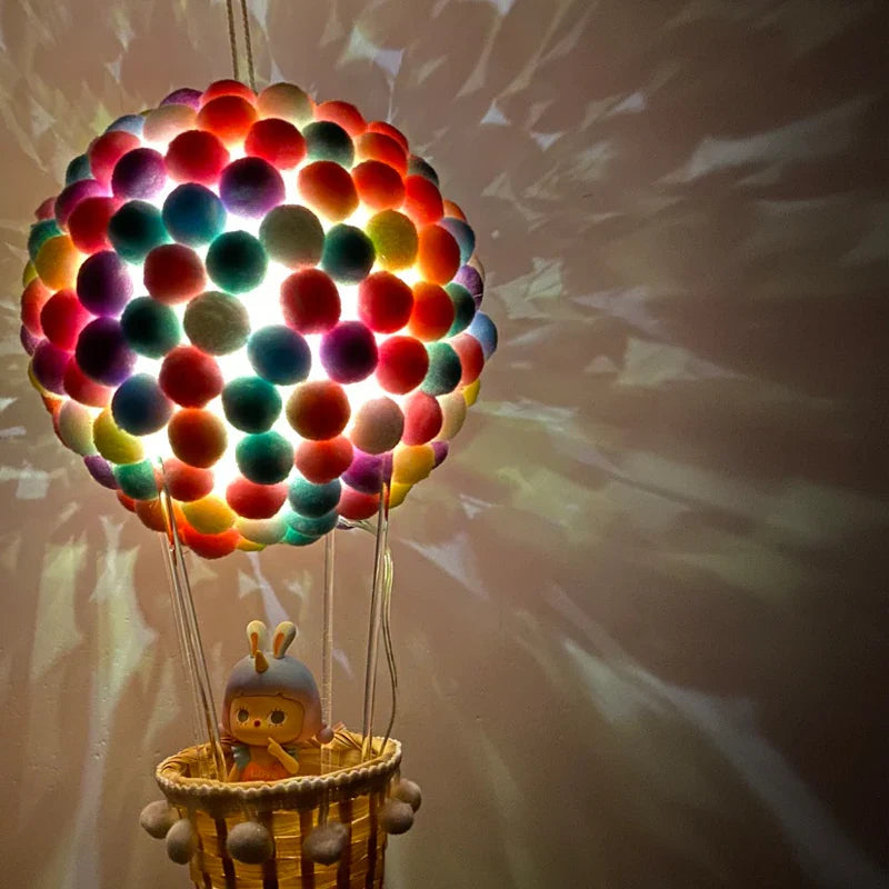 DIY Hot Air Balloon-Shape Flying Animals Night Lamp - Image 2