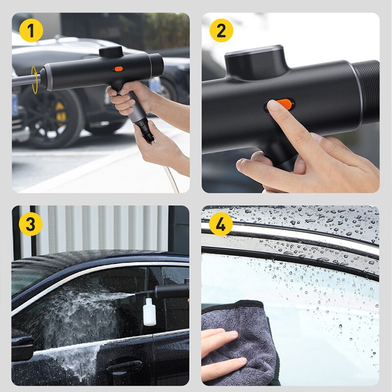 High-Pressure Cleaner Electric Car Washer Spray - Image 3