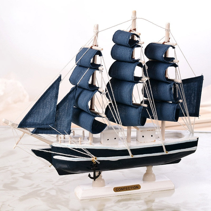 Mediterranean Handmade Sailing Ship