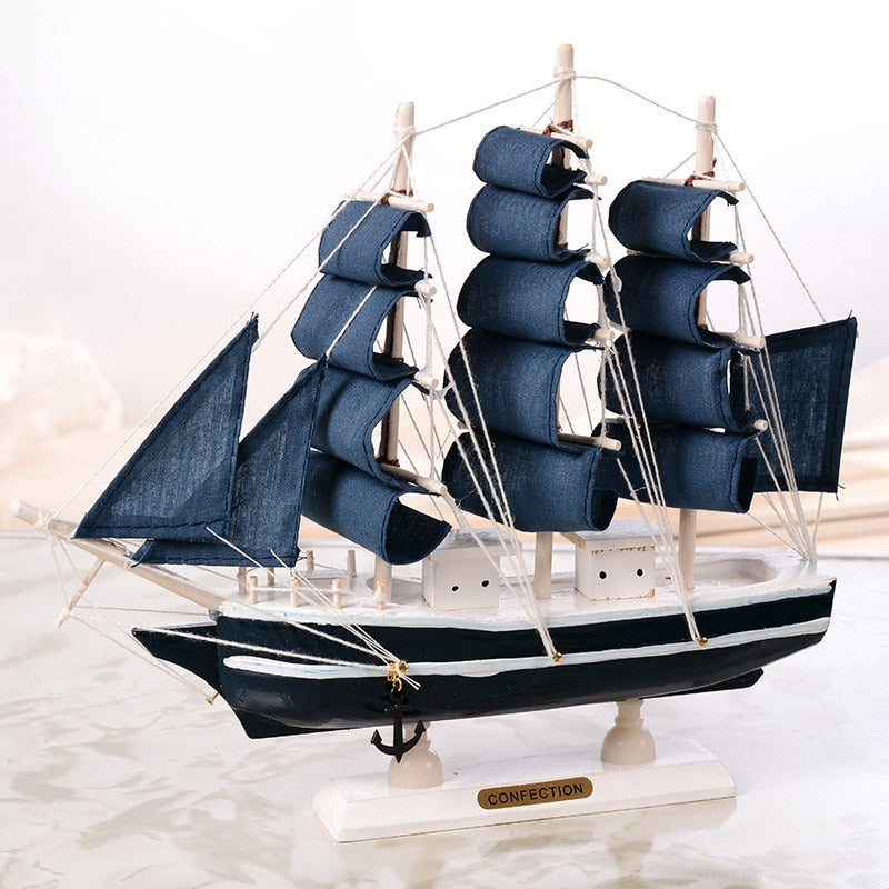 Mediterranean Handmade Sailing Ship - Image 3