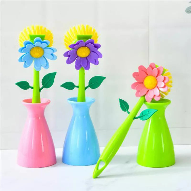 Flower Vase Creative Cleaning Brush - Image 0