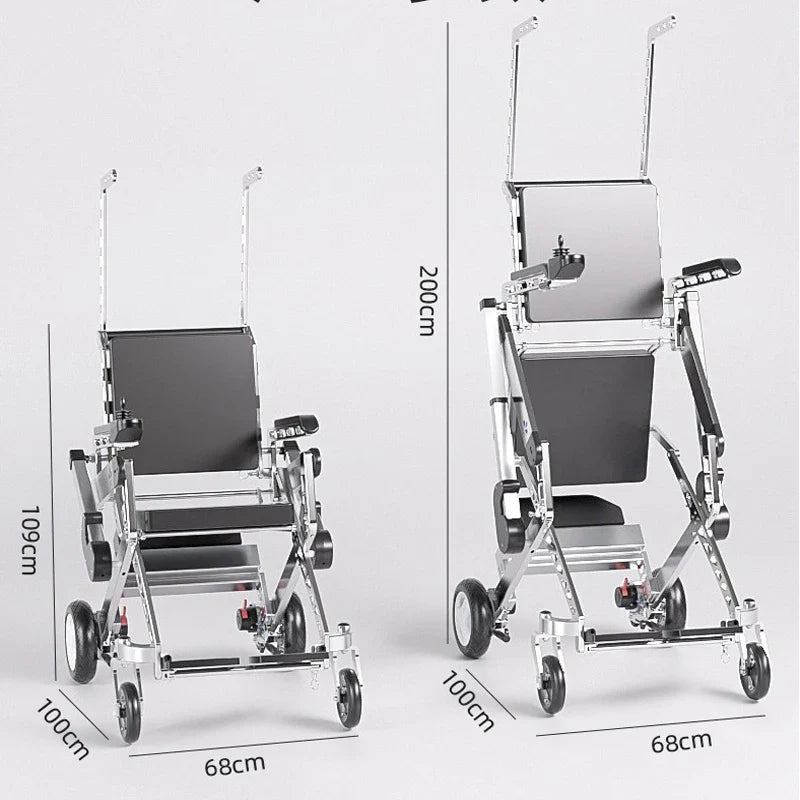 Automatic Standing Assist Walking Rehabilitation Trainer Wheelchair - Image 2